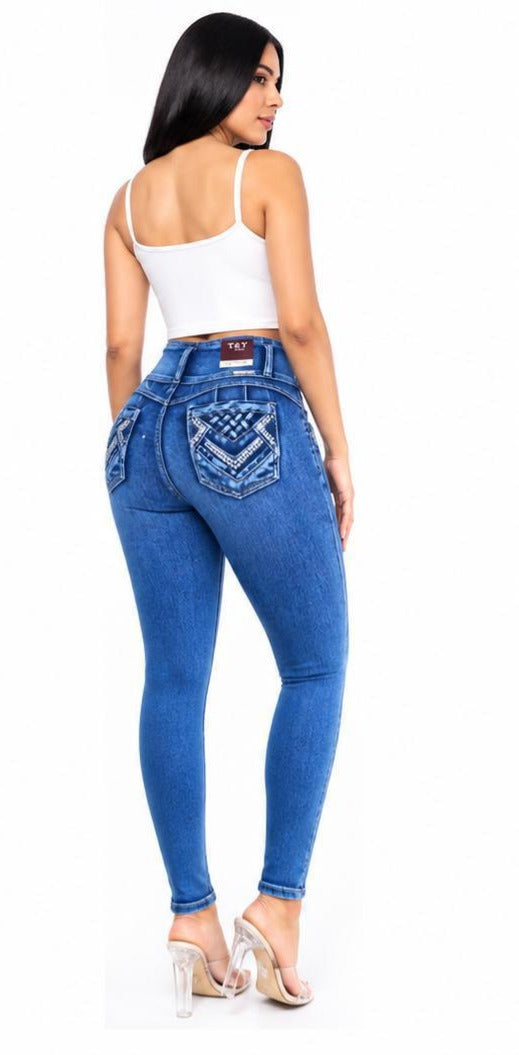Colombian Skinny Jeans - Mid Sand Wash (Pack of 16)