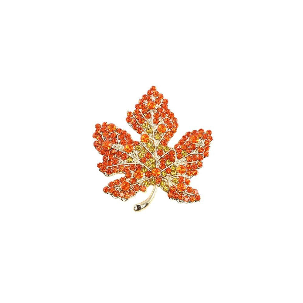 Canada Maple Leaf Brooch Ladies Premium Greeting Accessories (Pack of 5)