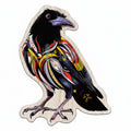 Spirit Crow 3D Magnet - Indigenous art by Stephanie White Mi'kmaq