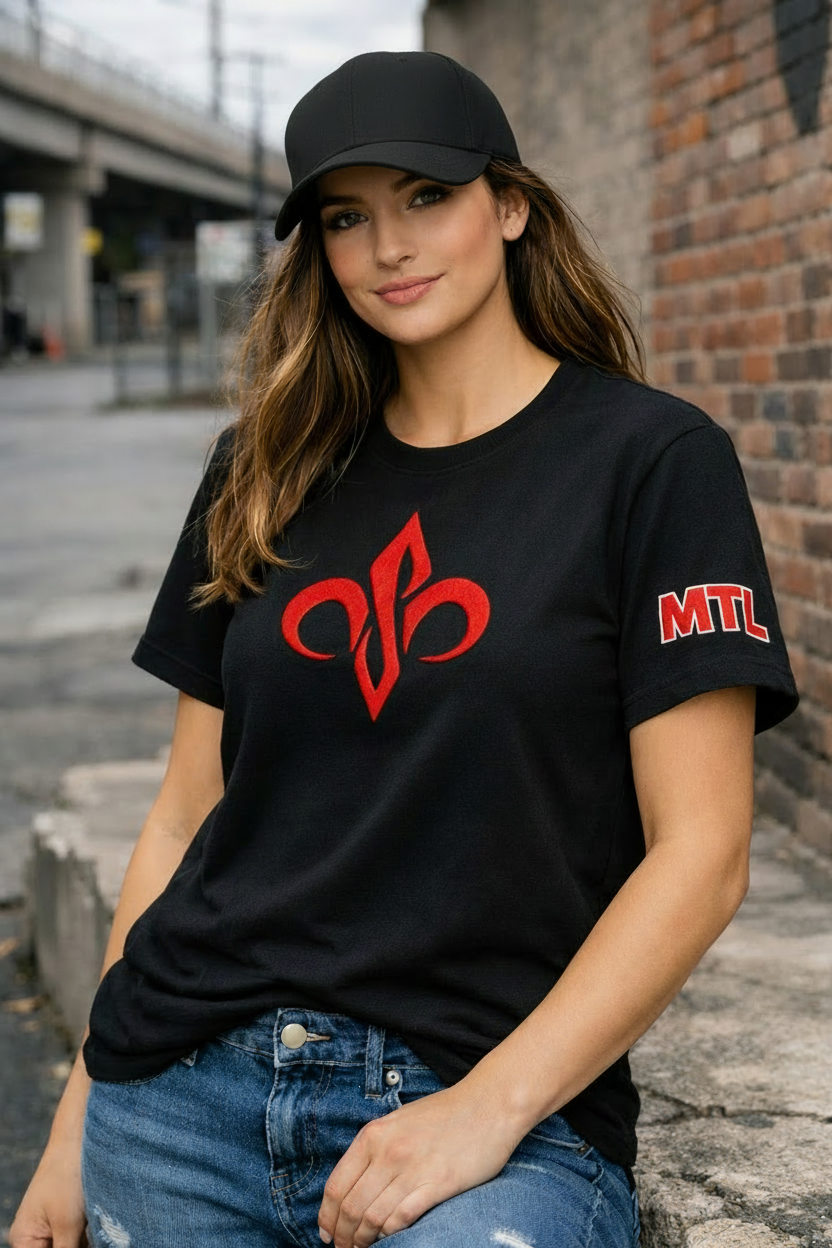 MTL Pride T-Shirt  – Montreal & Quebec Heritage (Pack of 12)