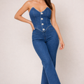 Denim Diamonds Tuxedo Jumpsuit (Pack of 6)