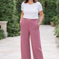 Wide Leg Belted Trouser (Pack of 6)