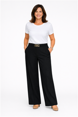 Wide Leg Belted Trouser (Pack of 6)