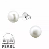 Fresh Water Pearl 6mm Ear Studs - Pack of 10