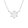 Silver Snowflake Necklace