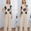 Floral Sequin 2-Piece Knit Set (Pack of 12)