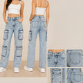 Junior Cargo Jeans (Pack of 12)
