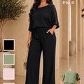 Rhinestone 3/4 sleeve 2PC Set (Pack of 6)