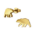 Polar Bear Surgical Grade Stainless Steel Ear Studs (Pack of 5)