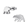Polar Bear Stainless Steel Ear Studs