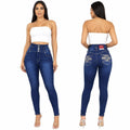 Colombian Skinny Jeans - Dark Blue (Pack of 16)