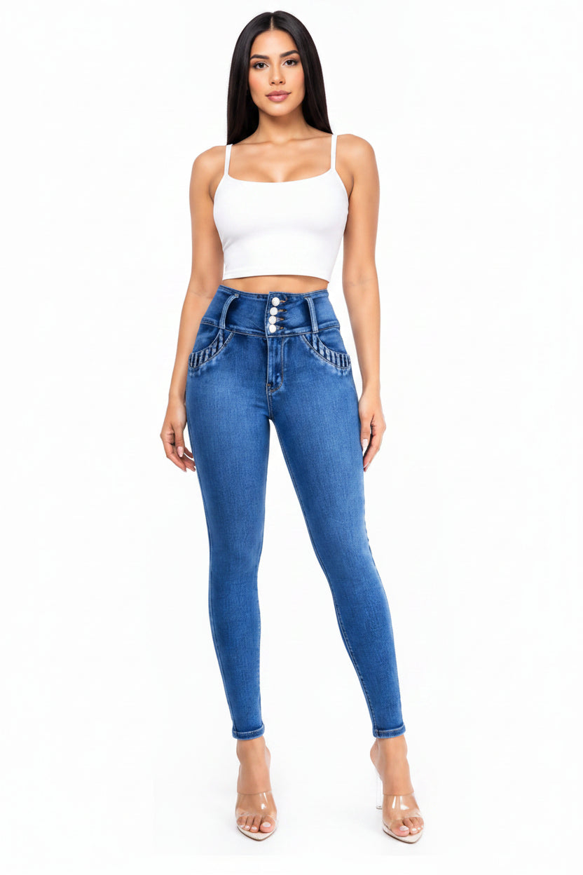 Colombian Skinny Jeans - Mid Sand Wash (Pack of 16)