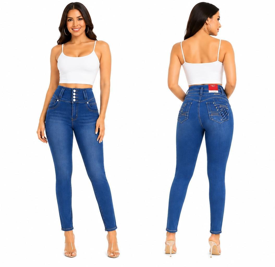 Colombian Skinny Jeans - Indigo (Pack of 16)