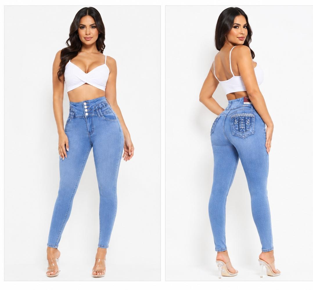 Colombian Skinny Jeans - Light Sand Wash (Pack of 16)