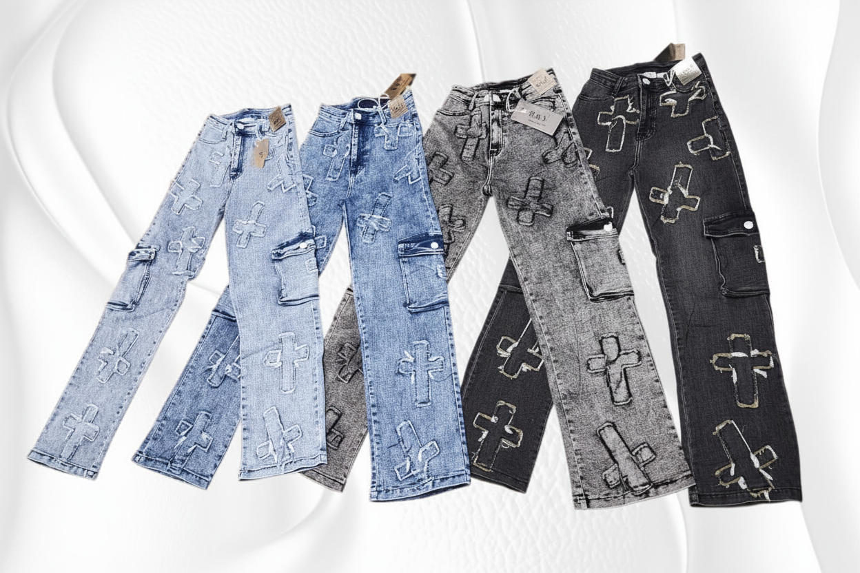 Cross Patch Jeans (Pack of 12)