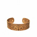 Authentic Indigenous Copper Plated Bracelet - Hummingbird