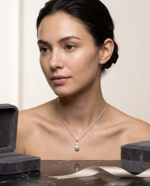 Necklace — Editorial Vanity Scene | Generated by Modelize